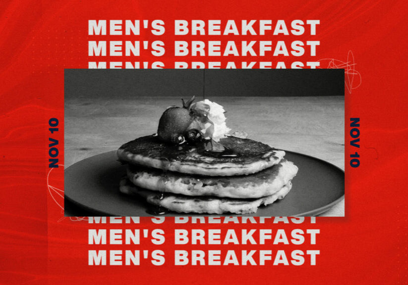 Men's Breakfast HD Title Slide