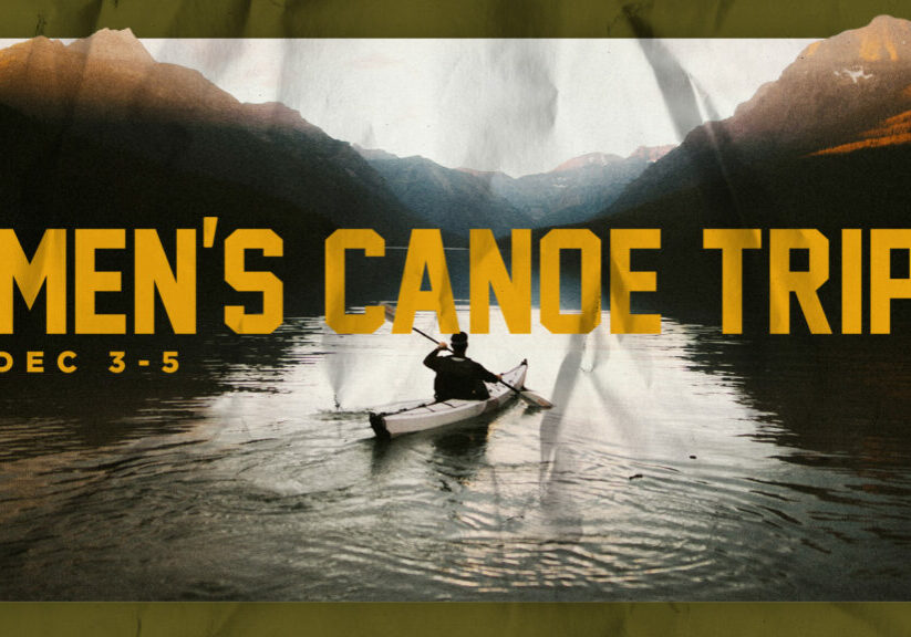 Men's Canoe Trip HD Title Slide