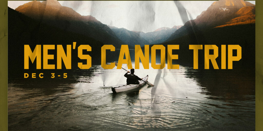 Men's Canoe Trip HD Title Slide
