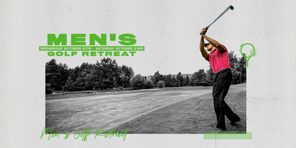 Men's Golf Retreat HD Title Slide