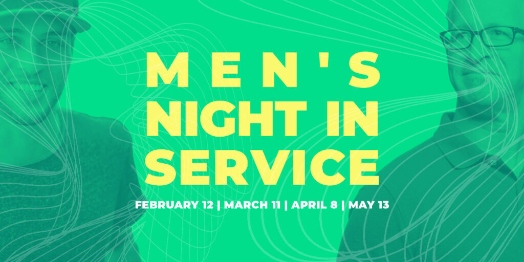 Men's Night in Service HD Title Slide