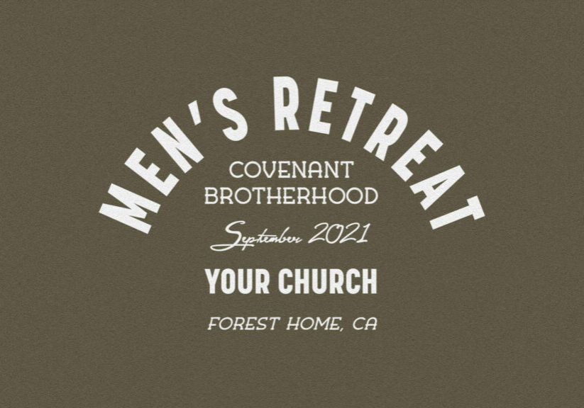 Mens Retreat HD Title Slide