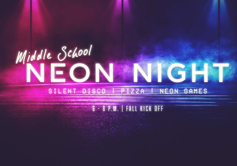 Neon Night HD Title Slide