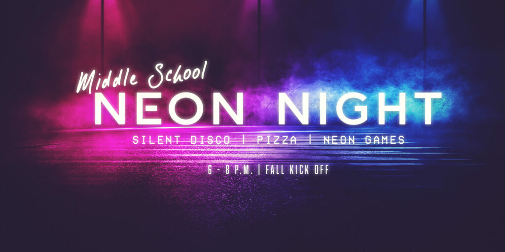 Neon Night HD Title Slide