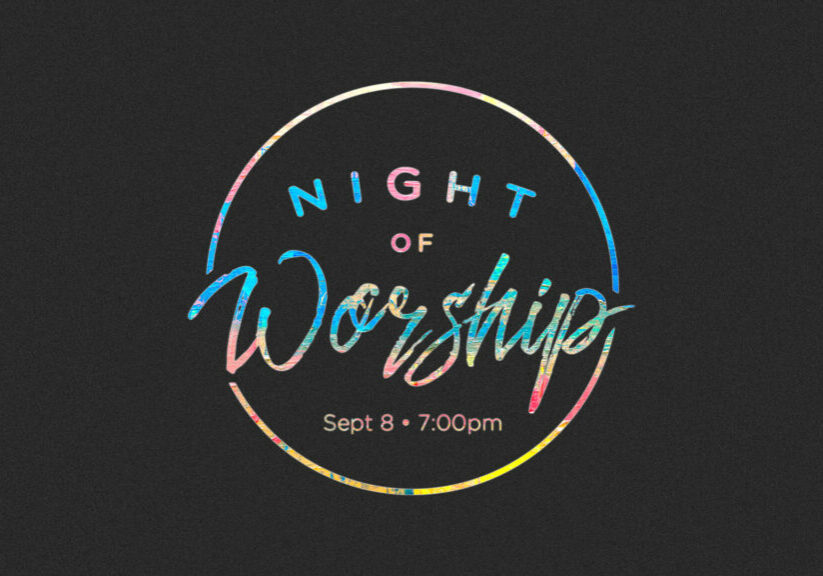 Night of Worship HD Title Slide