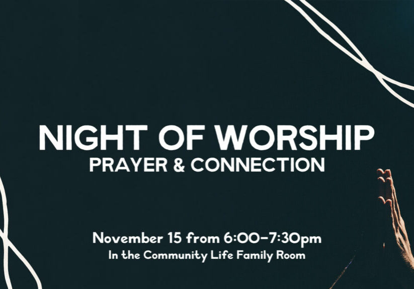 Night of Worship, Prayer & Connection HD Title Slide