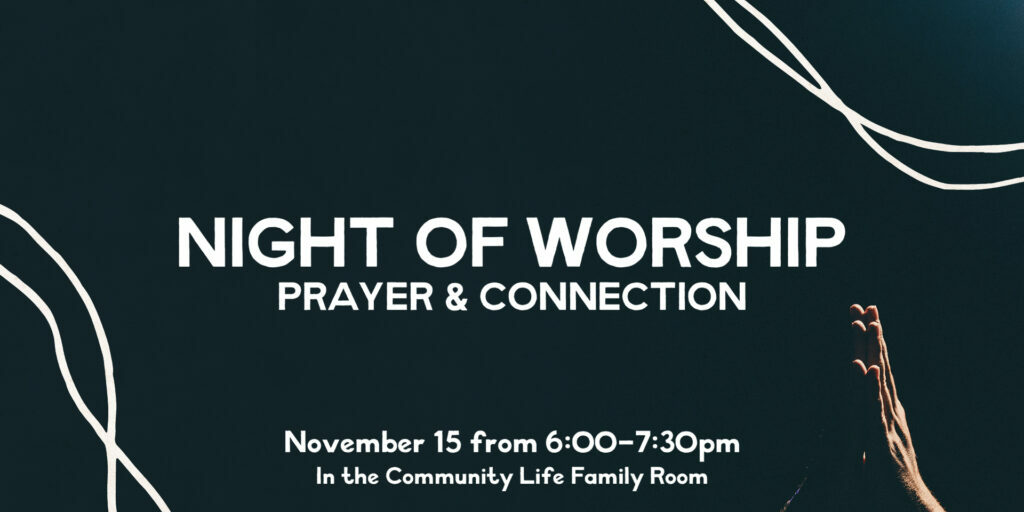 Night of Worship, Prayer & Connection HD Title Slide