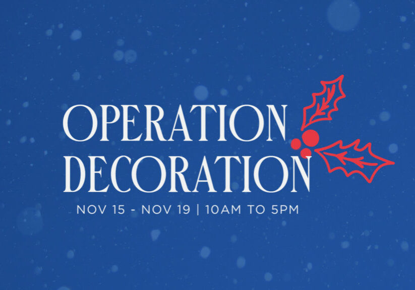 Operation Decoration HD Title Slide