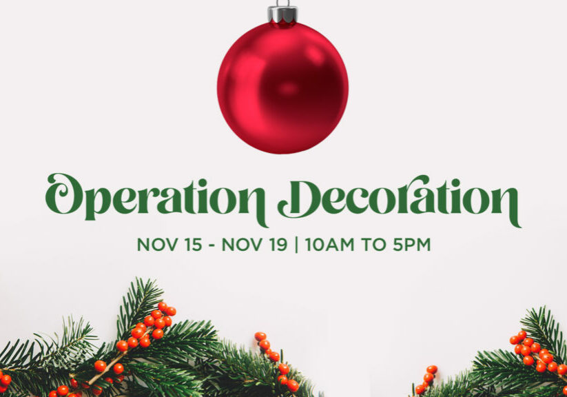 Operation Decoration HD Title Slide