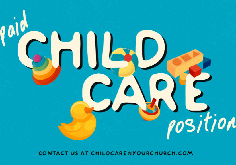 Paid Child Care Position HD Title Slide