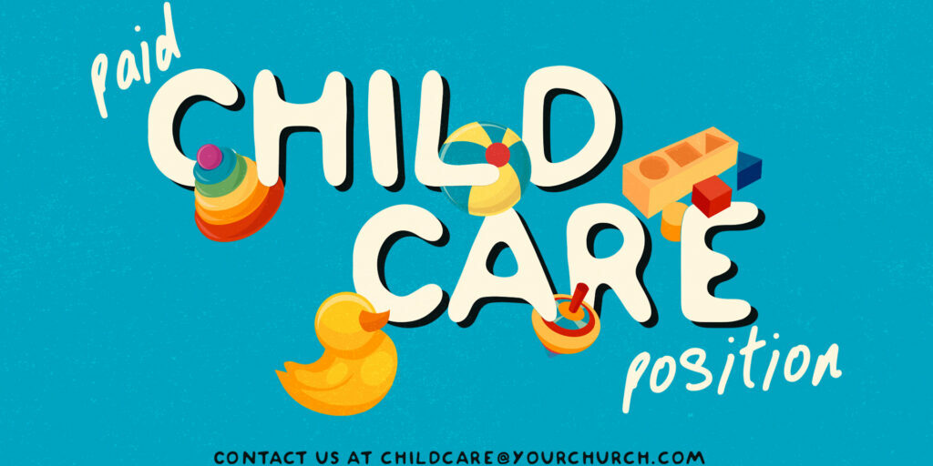 Paid Child Care Position HD Title Slide