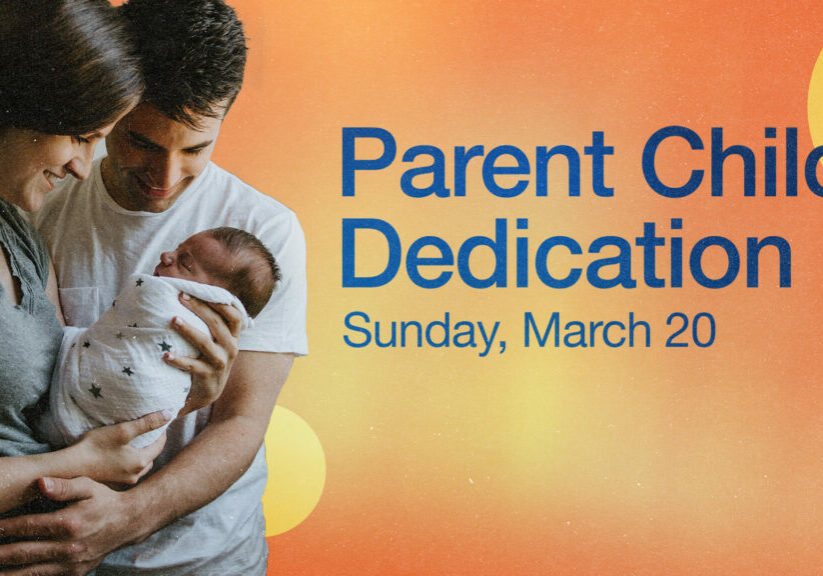 Parent Child Dedication HD Title Slide