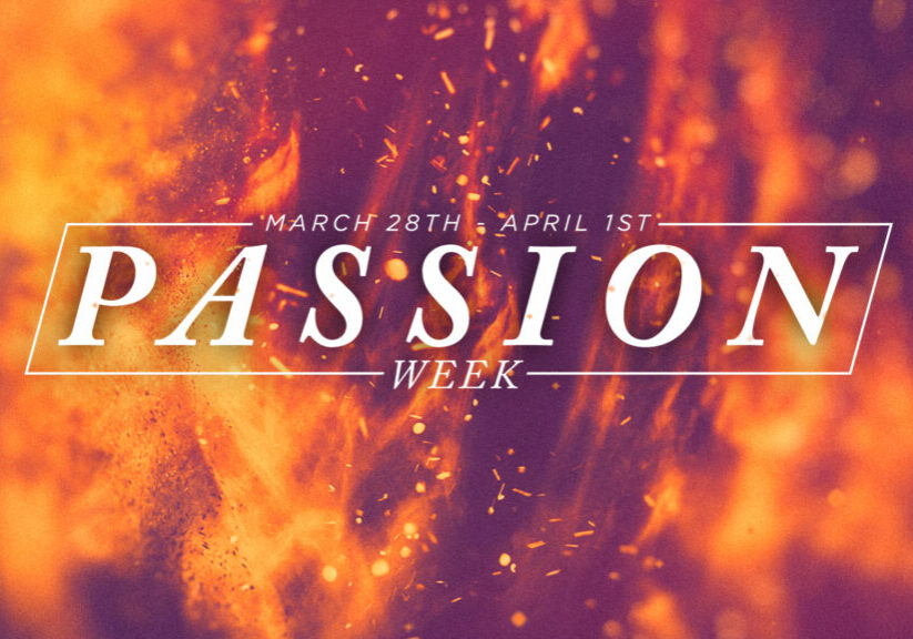 Passion Week HD Title Slide