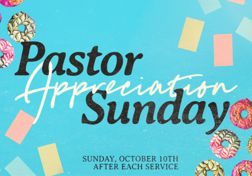 Pastor Appreciation Sunday HD Title Slide