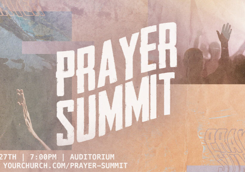 Prayer Summit HD Title Slide