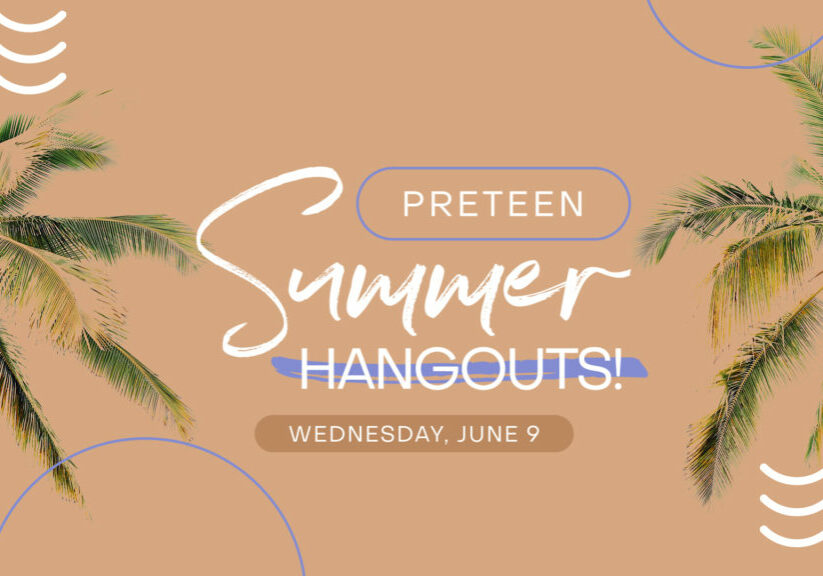 Preteen Summer Hangout HD Title Slide