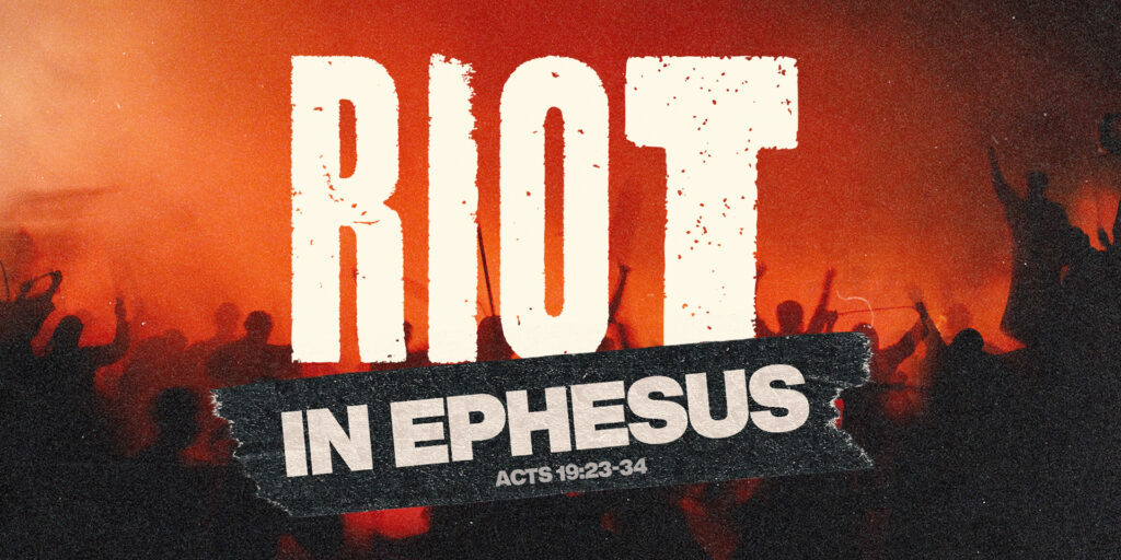 Riot in Ephesus HD Title Slide