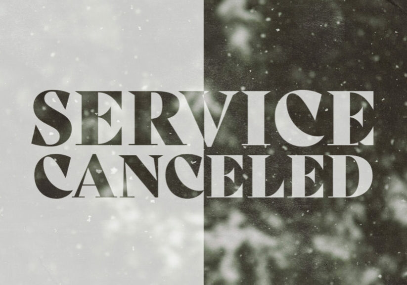 Service Canceled HD Title Slide