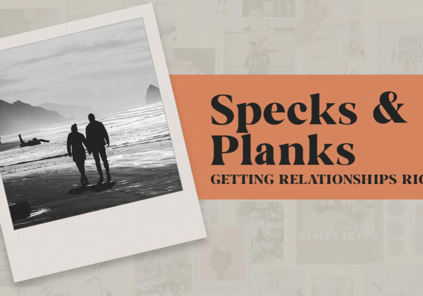 Specks & Planks HD Title Slide