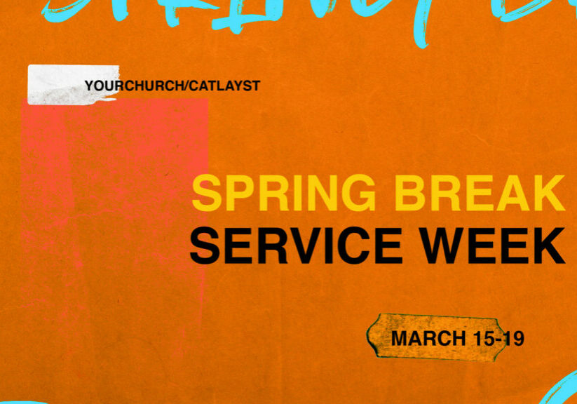 Spring Break Service Week HD Title Slide