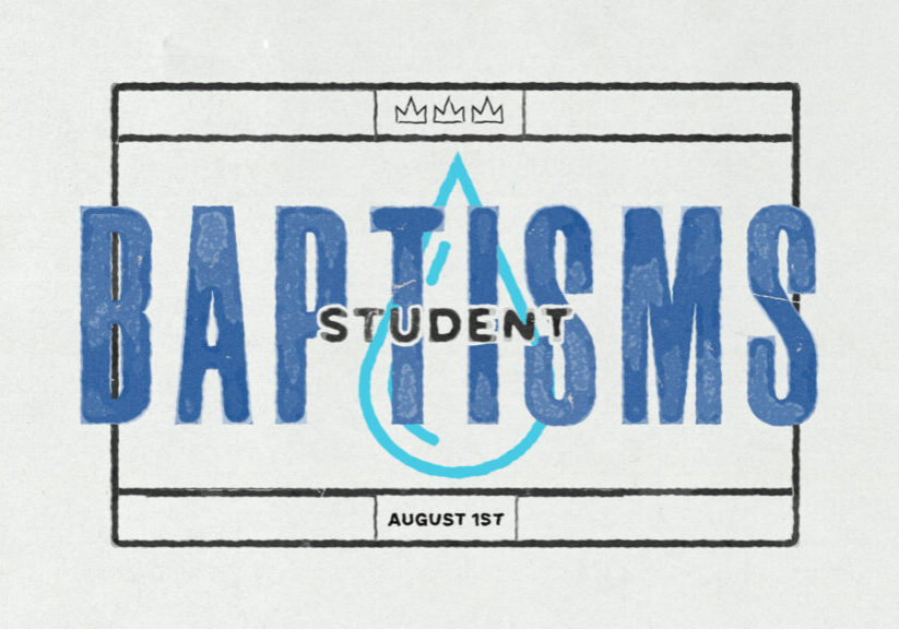 Student Baptisms HD Title Slide