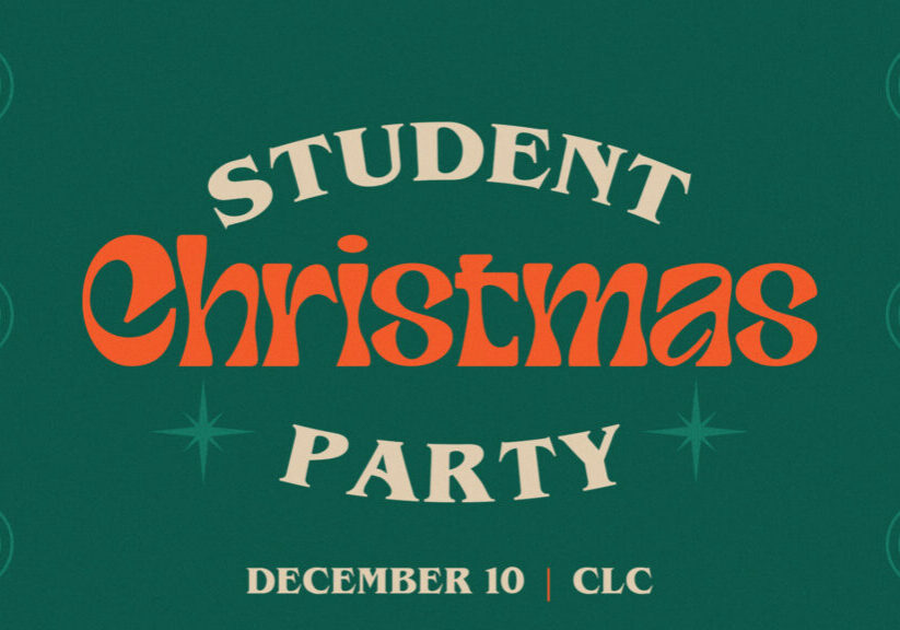 Student Christmas Party HD Title Slide