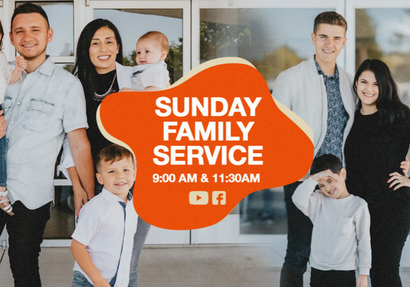 Sunday Family Service HD Title Slide