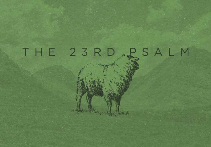 The 23rd Psalm HD Title Slide