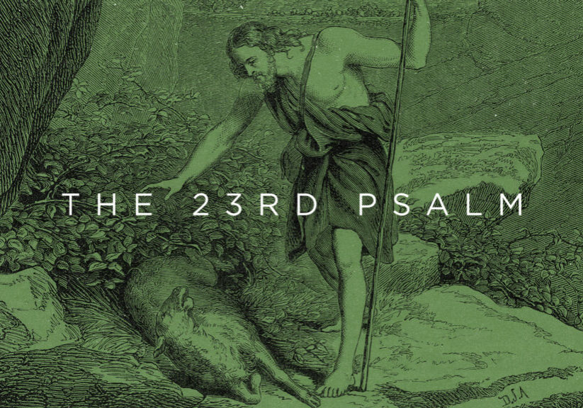 The 23rd Psalm HD Title Slide