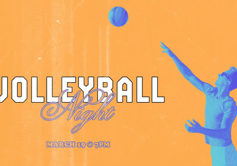 Volleyball Night HD Title Slide