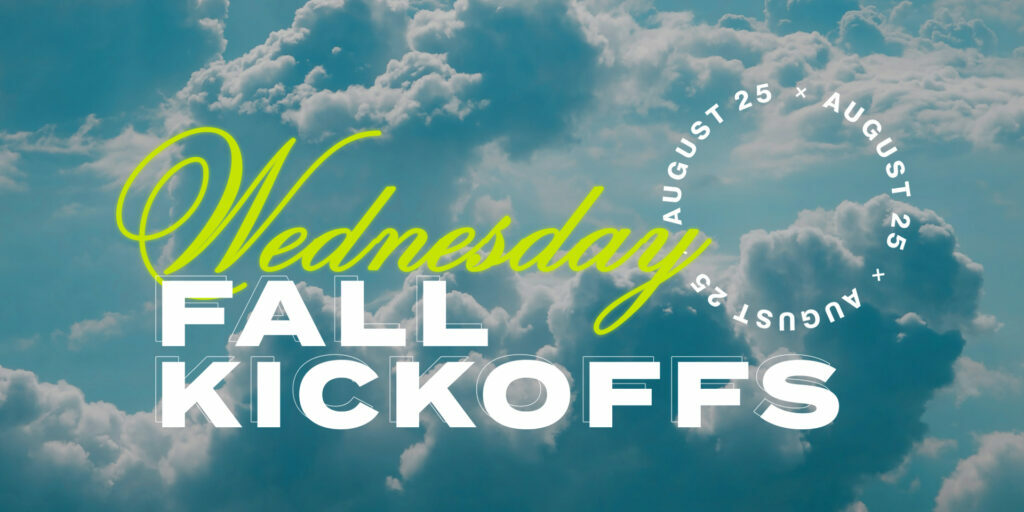 Wednesday Fall Kickoffs HD Title Slide