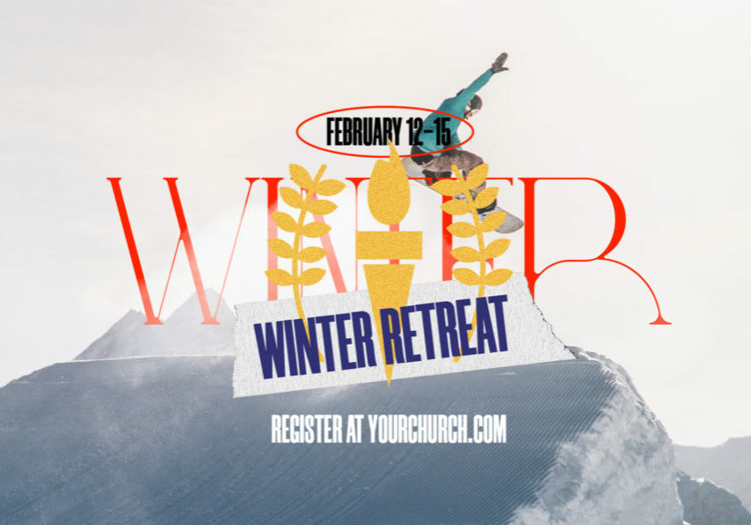 Winter Retreat HD Title Slide