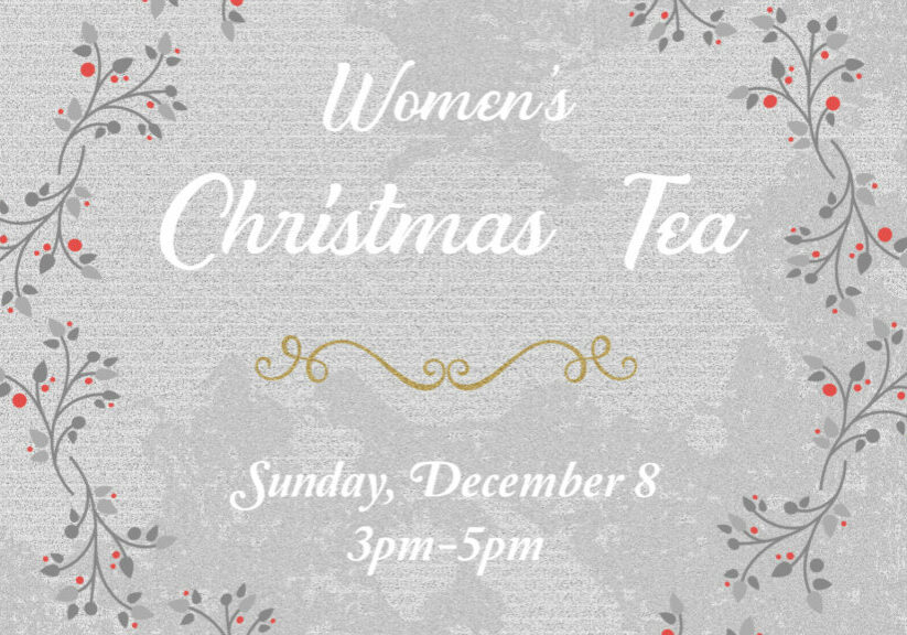 Women's Christmas Tea HD Title Slide