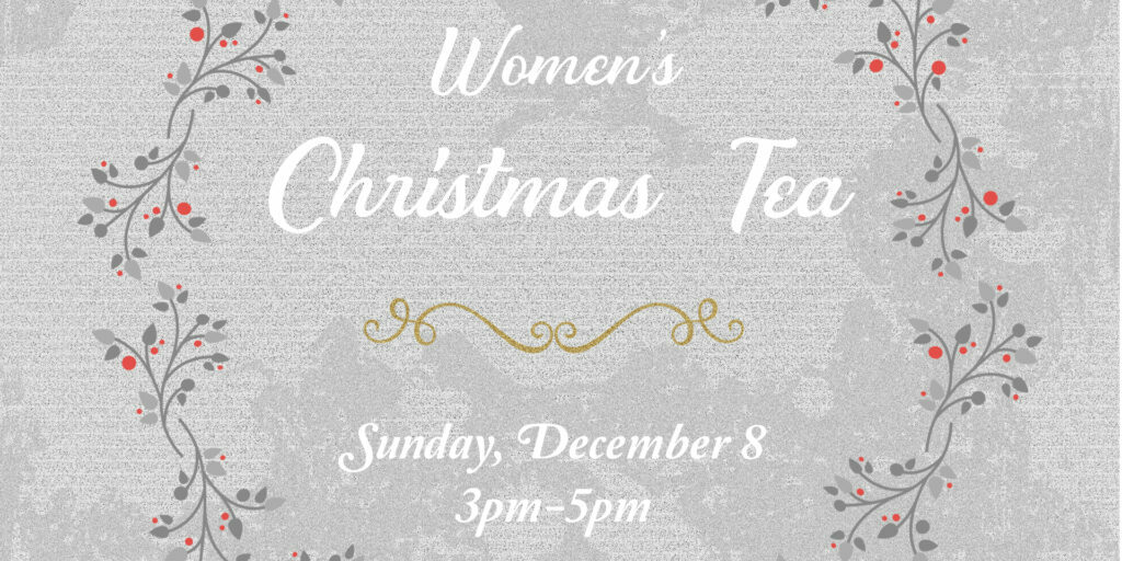 Women's Christmas Tea HD Title Slide