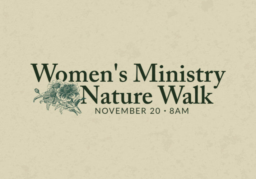 Womens Ministry Nature Walk HD Title Slide