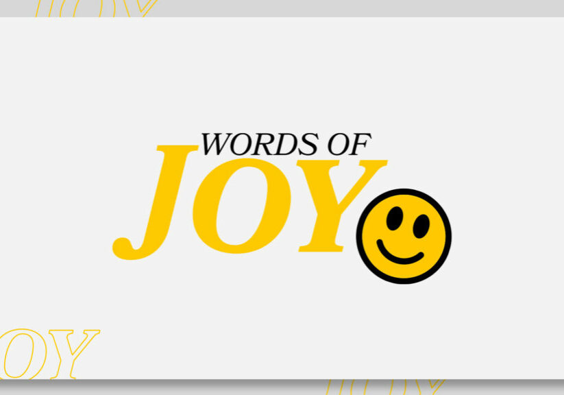 Words of Joy HD Title Slide