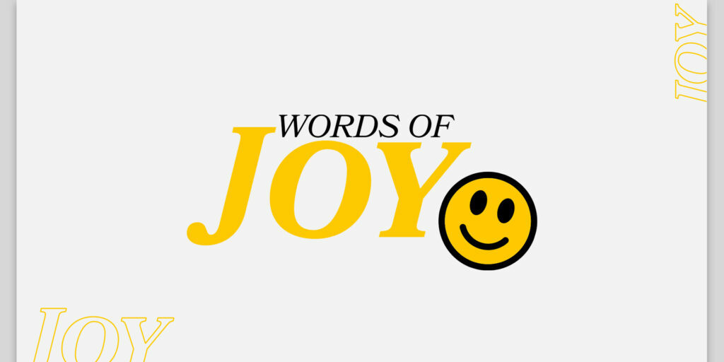 Words of Joy HD Title Slide