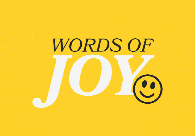 Words of Joy HD Title Slide