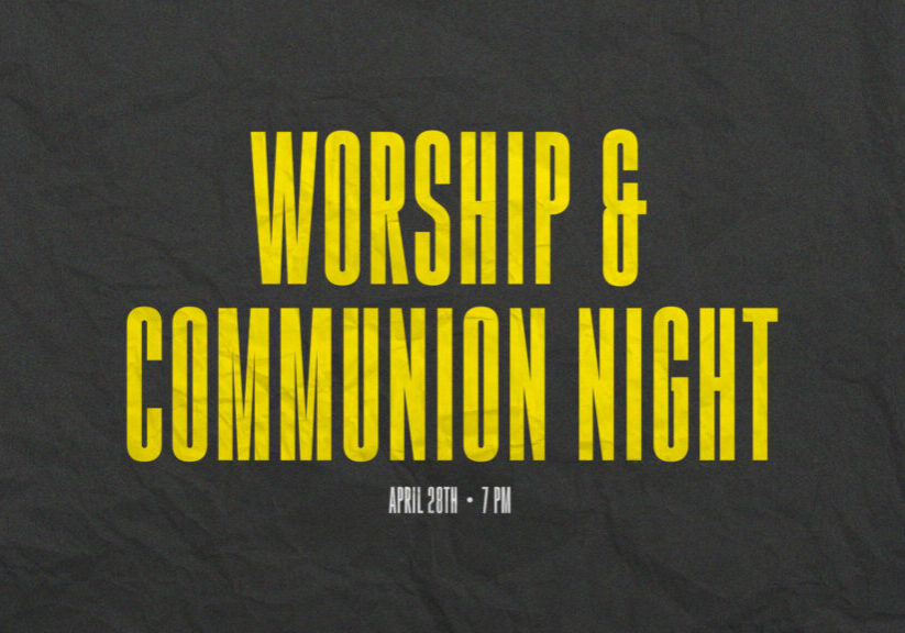 Worship & Communion HD Title Slide