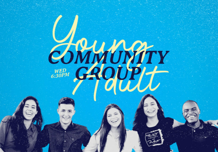 Young Adult Community Group HD Title Slide