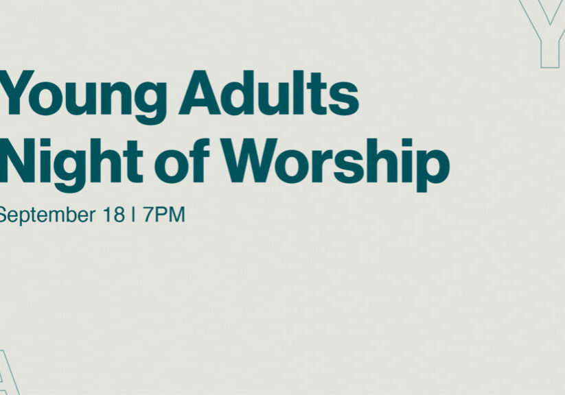 Young Adults Night of Worship HD Title Slide