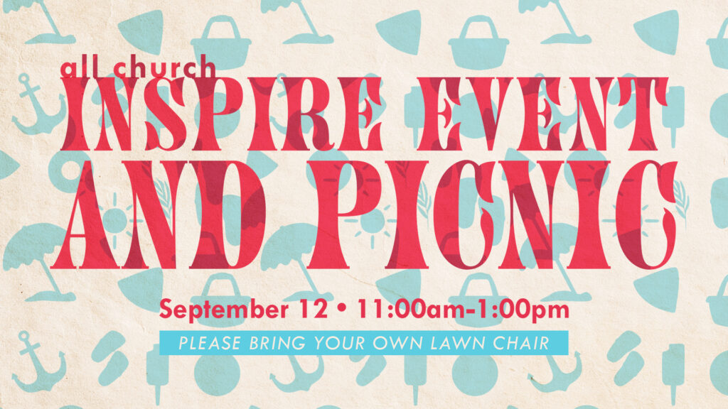 All Church Inspire Event and Picnic HD Title Slide