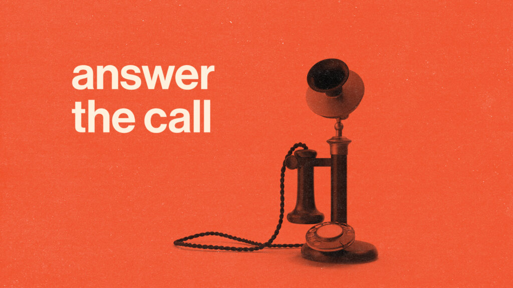 Answer the Call HD Title Slide