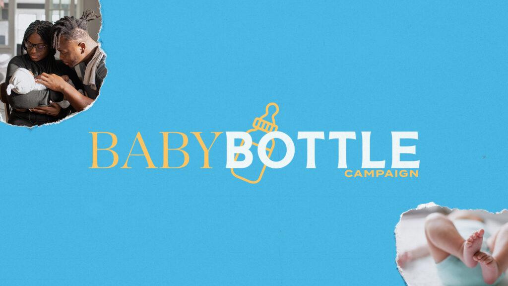 Baby Bottle Campaign HD Title Slide