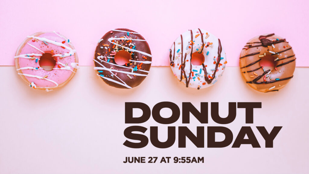 Donut Sunday HD Title Slide