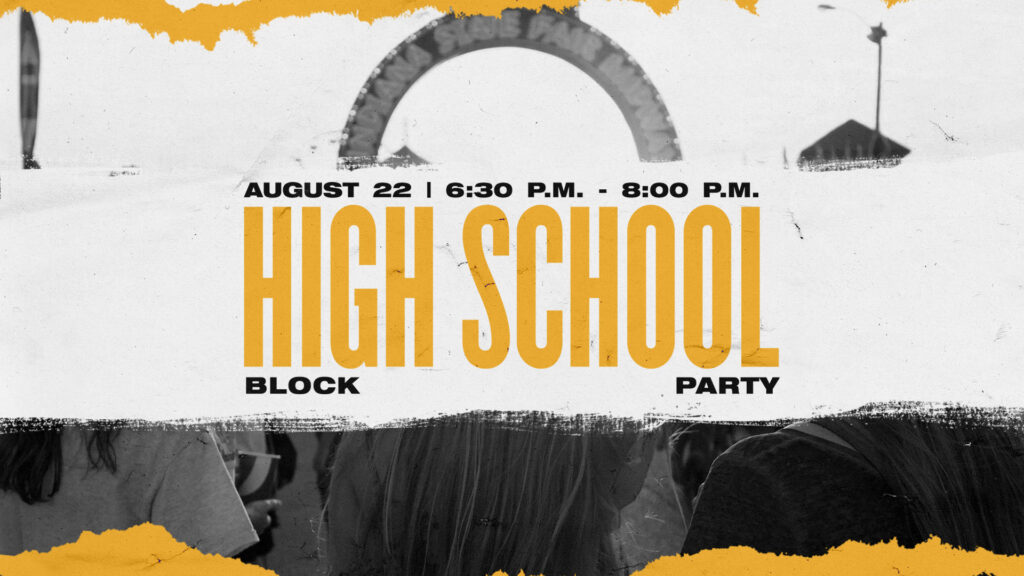 High School Block Party HD Title Slide