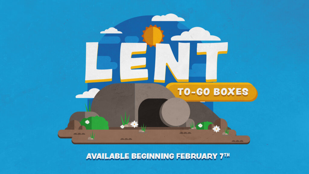 Lent to go Boxes HD Title Slide