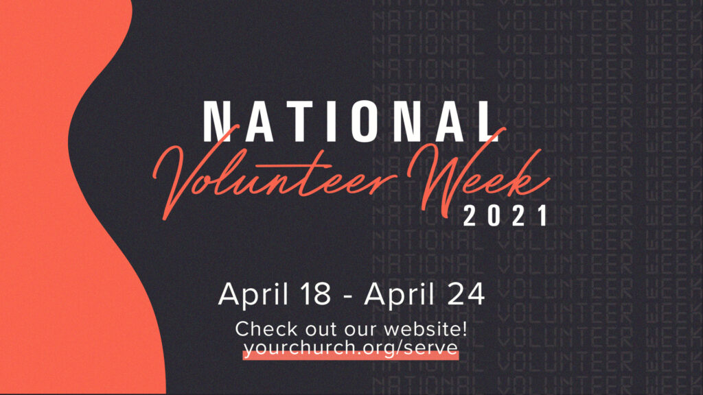 National Volunteer Week HD Title Slide