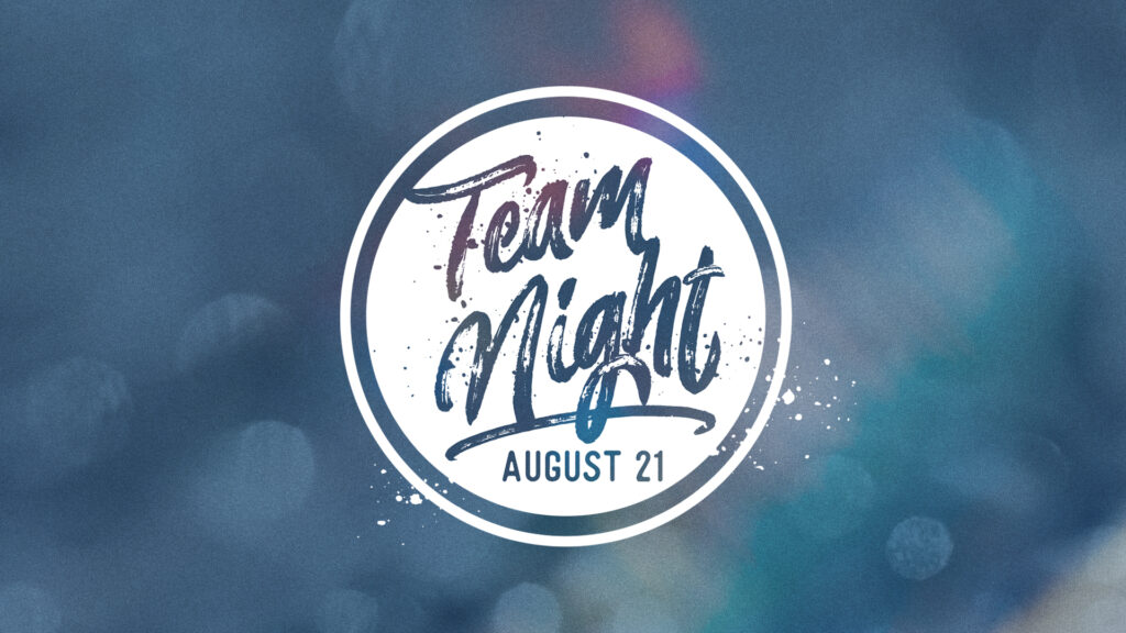 Team Night HD Title Slide