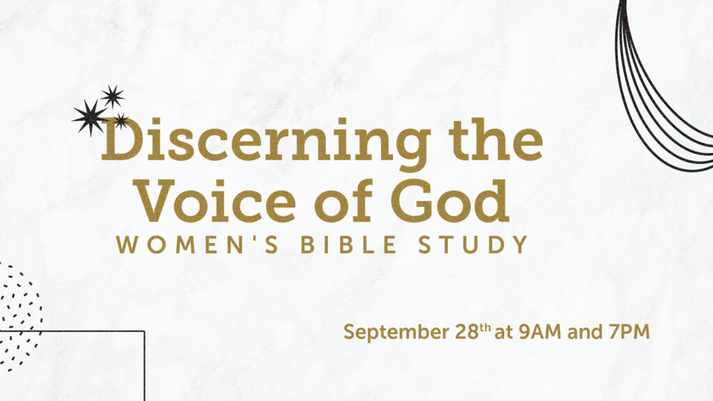 Discerning the Voice of God HD Title Slide